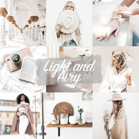 LIGHT & AIRY Preset für Lightroom