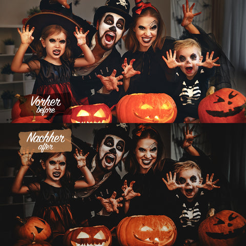 HALLOWEEN PACK - 20 Presets für Lightroom