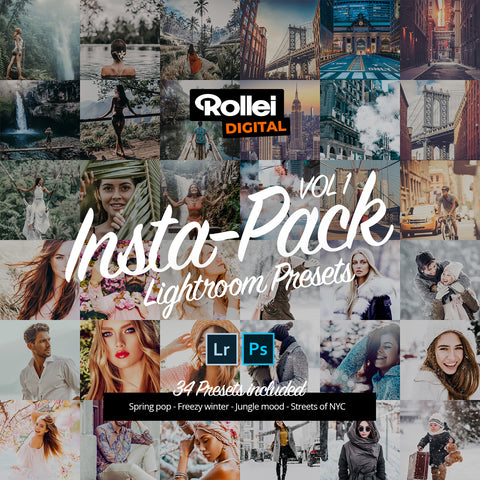 INSTA PACK - 34 Lightroom Presets