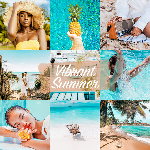 VIBRANT SUMMER Preset für Lightroom