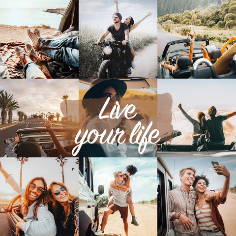 LIVE YOUR LIFE Preset für Lightroom
