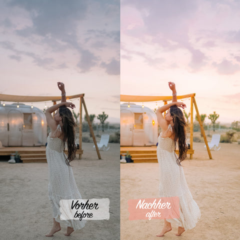 PASTEL SUNSET Preset für Lightroom