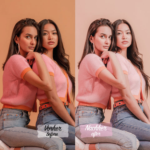 ROSE GOLD Preset für Lightroom