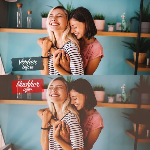 Be my valentine Preset für Lightroom