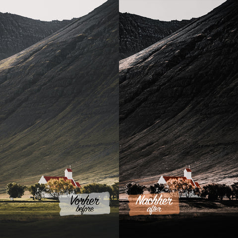 CINEMATIC DARK VOL. I Preset für Lightroom
