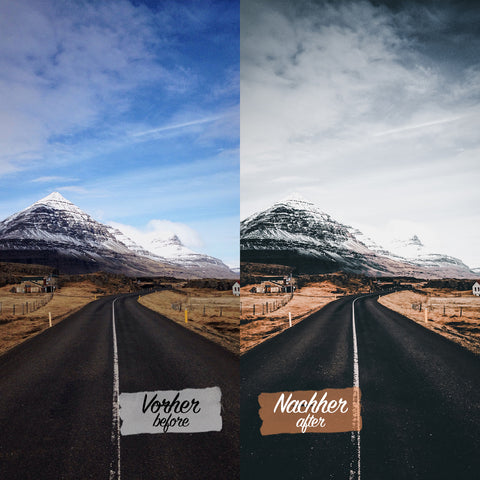 CINEMATIC DARK VOL. I Preset für Lightroom