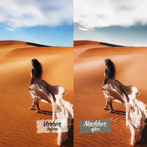 DUBAI DESERT Preset für Lightroom