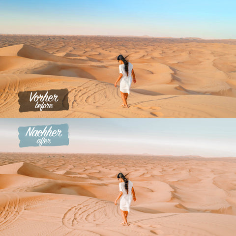 DUBAI DESERT Preset für Lightroom