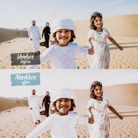 DUBAI DESERT Preset für Lightroom