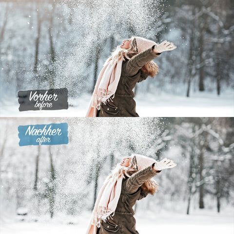 FREEZY WINTER Preset für Lightroom
