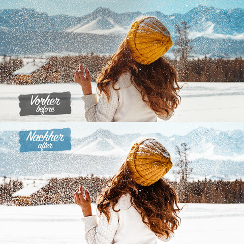 FREEZY WINTER Preset für Lightroom