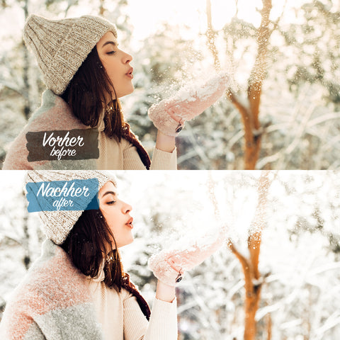 FREEZY WINTER Preset für Lightroom