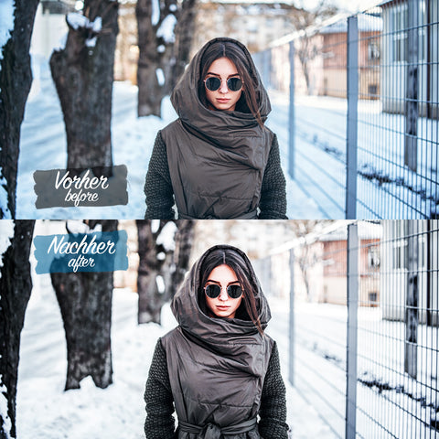 FREEZY WINTER Preset für Lightroom