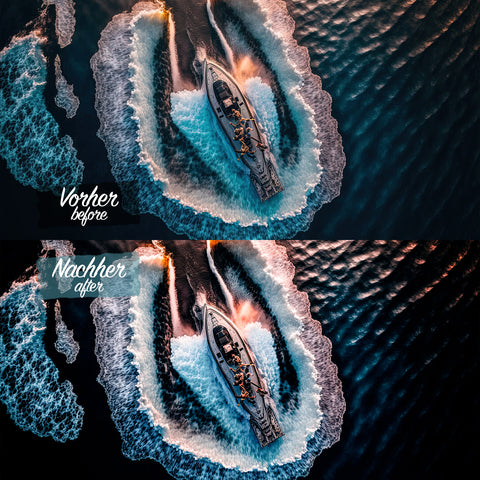 OVER THE SEA Preset für Lightroom