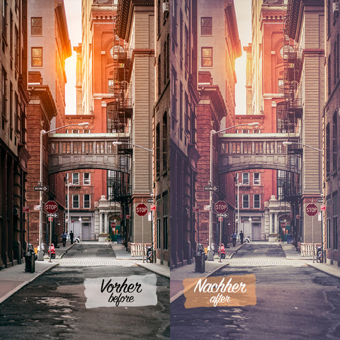 STREETS OF NYC Preset für Lightroom