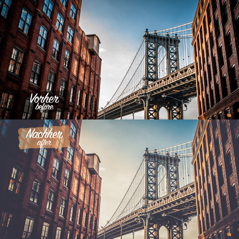 STREETS OF NYC Preset für Lightroom