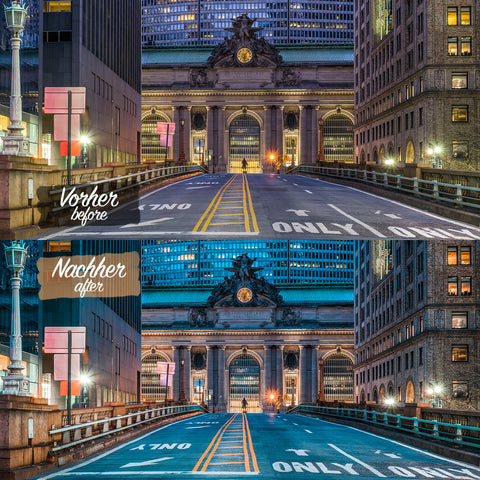 STREETS OF NYC Preset für Lightroom