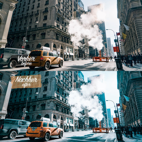 STREETS OF NYC Preset für Lightroom