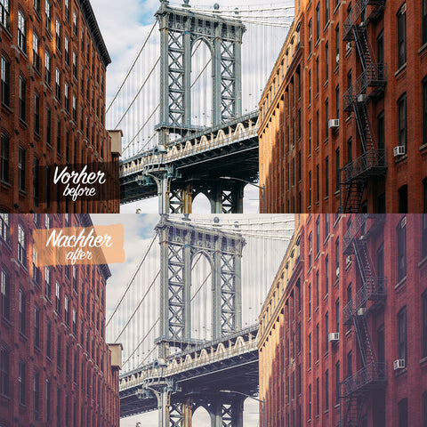 STREETS OF NYC Preset für Lightroom