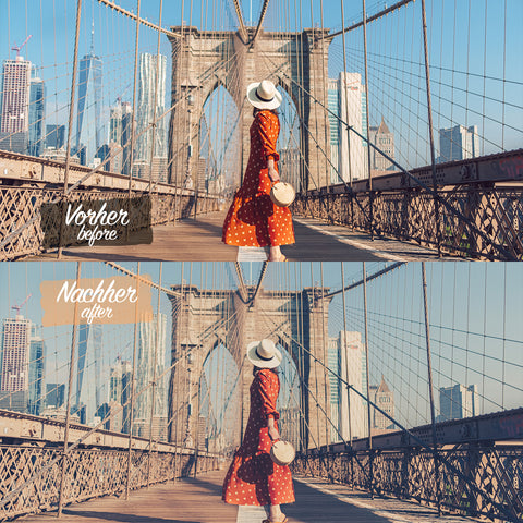 STREETS OF NYC Preset für Lightroom