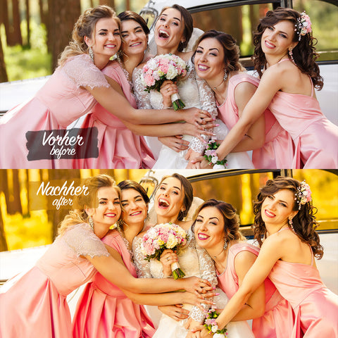 WEDDING ESSENTIALS VOL. 1 Preset für Lightroom