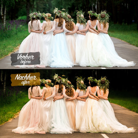 WEDDING ESSENTIALS VOL. 1 Preset für Lightroom