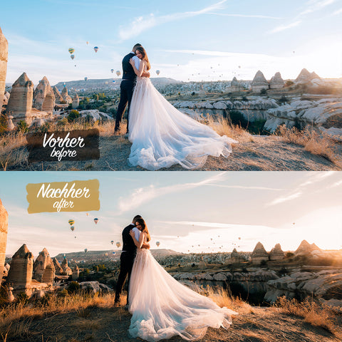 WEDDING ESSENTIALS VOL. 1 Preset für Lightroom