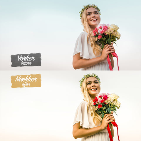 WEDDING ESSENTIALS VOL. 1 Preset für Lightroom