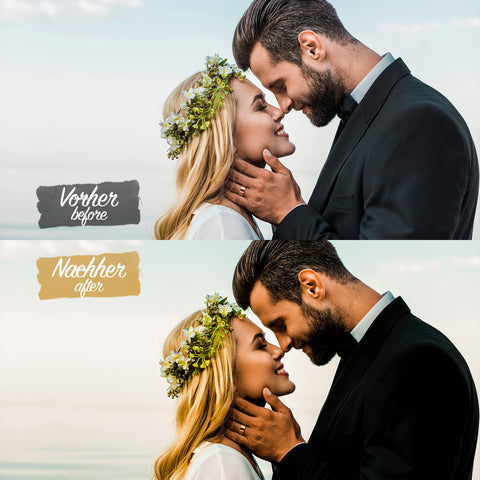 WEDDING ESSENTIALS VOL. 2 Preset für Lightroom