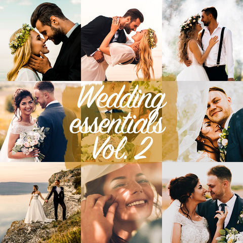 WEDDING ESSENTIALS VOL. 2 Preset für Lightroom