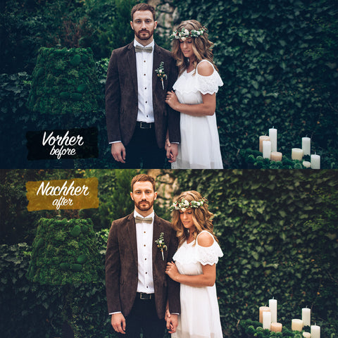 WEDDING PACK - 28 Lightroom Presets