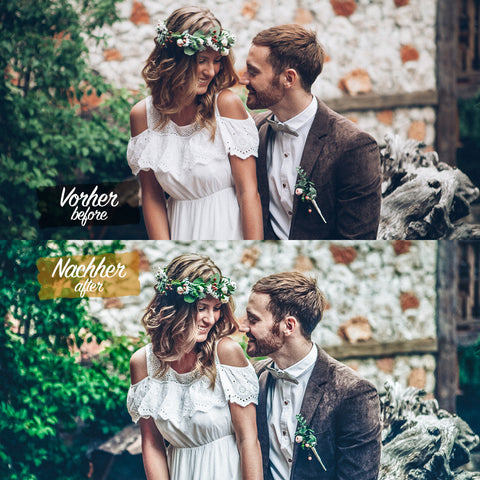WEDDING ESSENTIALS VOL. 3 Preset für Lightroom